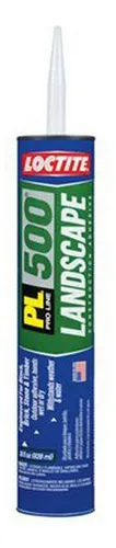 Adhesivo Paisajístico Loctite Pl 500, 28 Oz, Color Tan (12 U