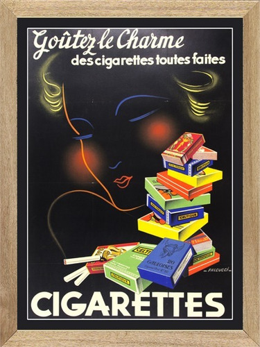 Cigarrillos Cuadros Poster Carteles Publicidades B618