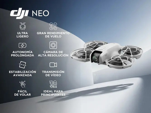 Drone Dji Neo Wb5211 Batería Estabilizador Mecánico De Eje Gris