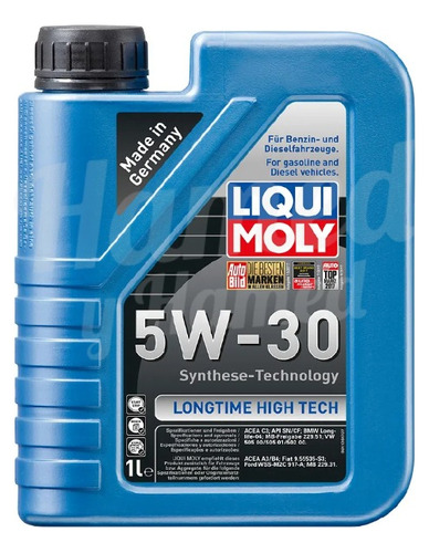 Aceite Liqui Moly Longtime High Tech 5w-30 1l