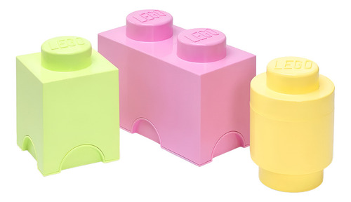 Lego Bloque Apilable Organizador Multi Pack S X3 Pastel Cantidad De Piezas 3 Versión Del Personaje Multi-pack S