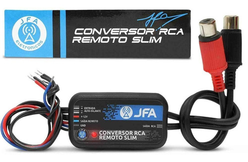 Conversor Rca Remoto Adaptador Slim Jfa