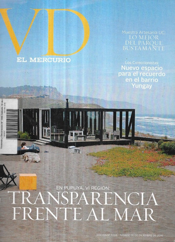 Revista Vd El Mercurio N° 1066 / 10-12-16 / Pupuya