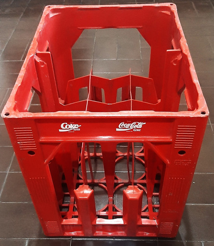 Cajón Plástico Coca Cola Multilitro Goyana Brasil 1990 (Usado)
