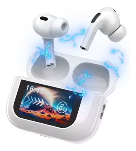 Fone De Ouvido Sem Fio Bluetooh Com Tela Touch Antirruído