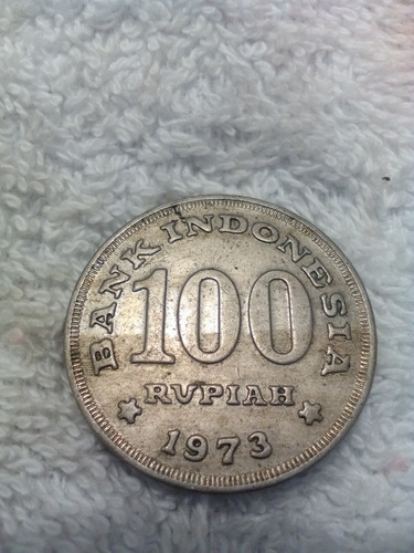 Moneda De 100 Rupias Del Año 1973 Perfecto Estado