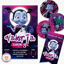 Comprar Kit Imprimible Vampirina Candy Invitación Decoración