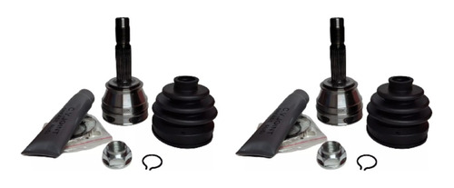 Kit 2 Homocineticas Lado Rueda Ford Focus One 25/23 Estrias