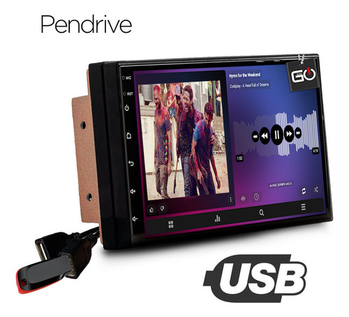 Multimidia Genko GK-6317-STRADAADVENTURE Adventure Carplay