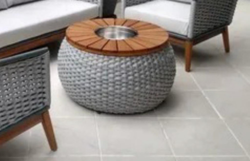 2 Poltrona + Balaço + Mesa Em Corda Náutica 12x Sem Juros