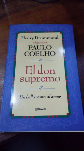 Libro El Don Supremo  Paulo Coelho