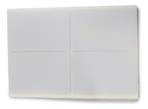 Rótulos Adhesivos Dimatic Ref 81x51 Rectangular Color Blanco