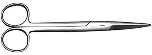 Tijera Quirúrgica Mayo 17 Cm Recta Inox Made In Germany