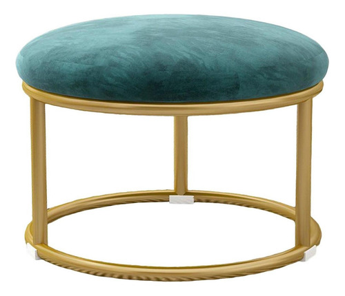 Reposapiés Pequeño Taburete Otomano Sofá Taburete Verde