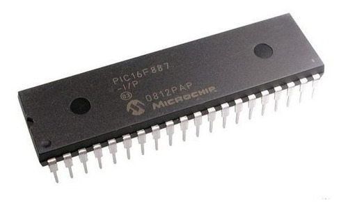 Pic16f887 Microcontrolador Pic Tipo Dip40 Microchip