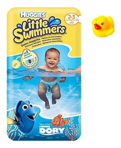 Xs - Pañales Desechables De Natación Little Swimmers, (7-.