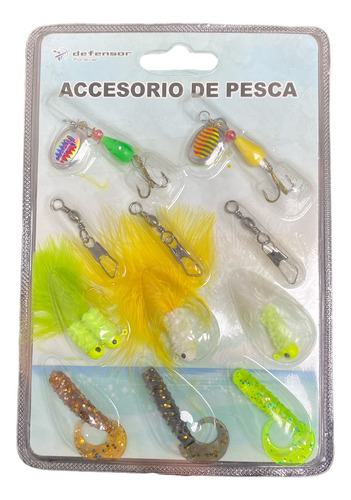 Set De Señuelos Y Anzuelos Para Pesca Accesorios De Pesca   