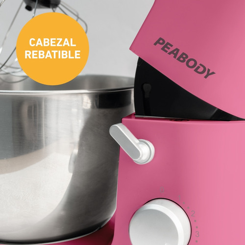 Imagen 2 de 8 de Batidora De Mesa Planetaria Eléctrica 1000w Peabody Pe-bm101