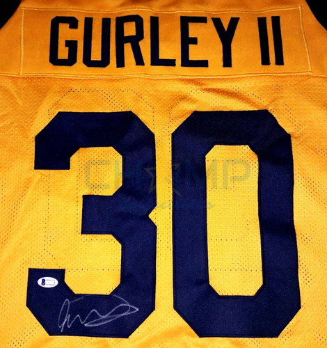 Jersey Firmado Todd Gurley Los Angeles Rams Autografo Nfl Cs