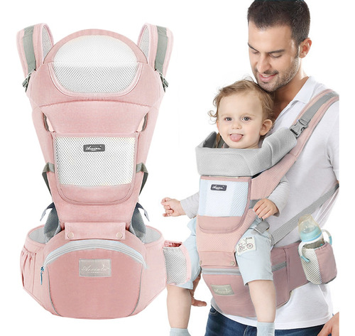 Mochila Porta Bebes Ergonómica Asiento 0-36 Multifuncional