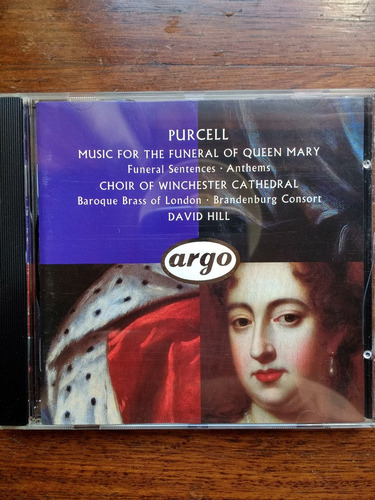 Henry Purcell Music For The Funeral Of Queen Mary David Hill