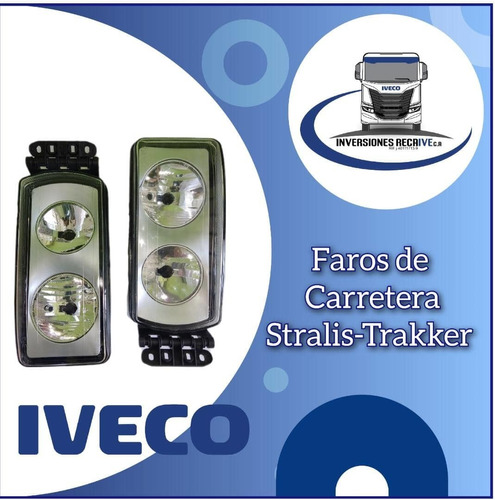 Faros De Carretera Iveco Stralis