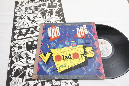Vinilo Maxi Uno Dos Ultra Violadores 1986 45 Rpm Con Insert (Usado)