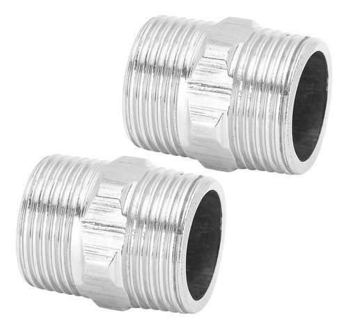 Conector De Rosca Macho De 2 Piezas De 1 A 1 Pulgada Hexagon