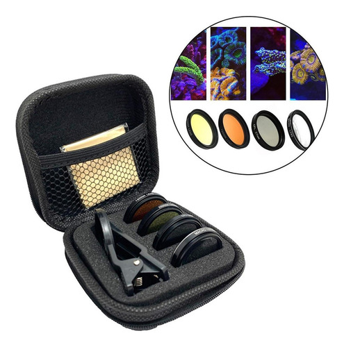 Reef Filtros Lente De Visión De Coral Lentes Kits De 1