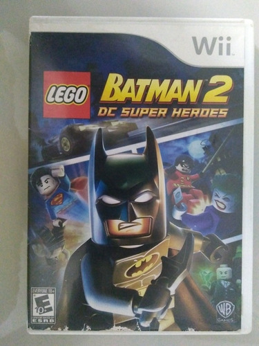 Lego Batman 2 Dc Super Heroes Nintendo Wii Jogo Original