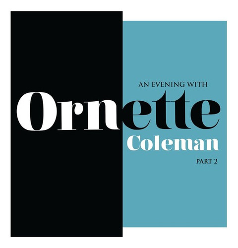 Ornette Coleman Una Noche Con Ornette Coleman Parte 2 Lp