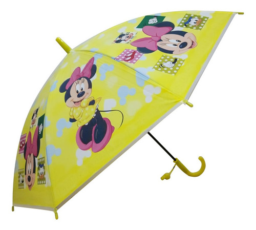 Imagen 1 de 9 de Paraguas Para Lluvia Con Silbato Infantil Automatico 