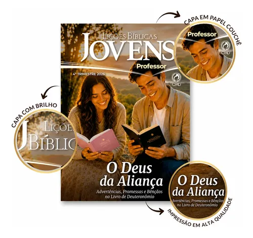 Revista Ebd Lições Bíblicas Jovens Professor Trimestre Atual