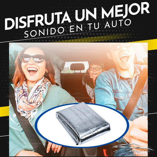 Imagen 5 de 10 de Insonorizante Dynamat Aislante Termico Calor Audio