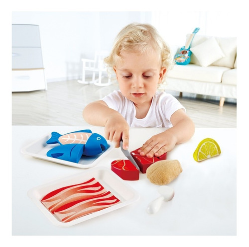 Imagen 2 de 4 de Proteínas Deliciosas -kit Juguete Hape -
