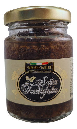 Salsa Tartufata 80g + Trufa Negra Inteira Ao Natural 25g
