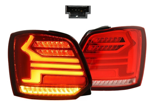 Calaveras Polo 2013 2014 Al 2022 Full Led Rojas Performance