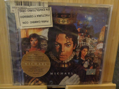 Michael Jackson Michael Cd Usa Sellado Sin Uso Pop 1