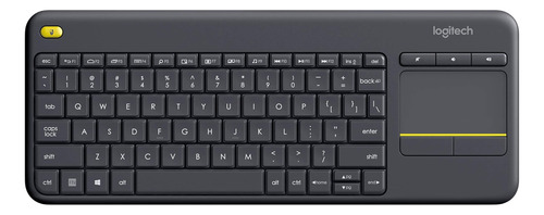 Teclado Táctil Inalámbrico Logitech K400 Plus Con Panel A