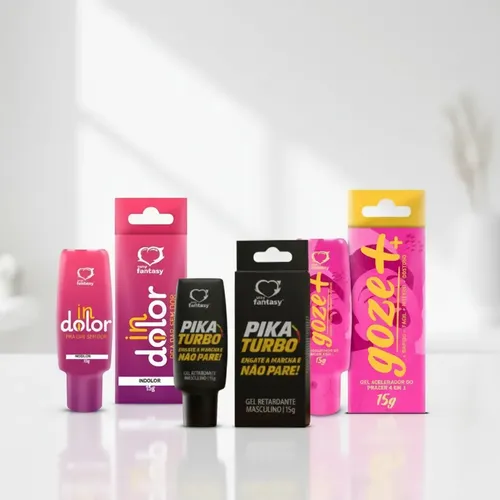 Kit Prazer: Indolor + Goze + Acelerador+ Gel Pika Turbo | MercadoLivre