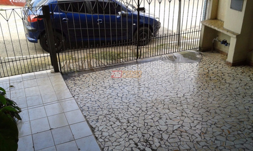 Sobrado No Bairro Vila Palmares Em Santo Andre Com 02 Dormitorios - V-27161