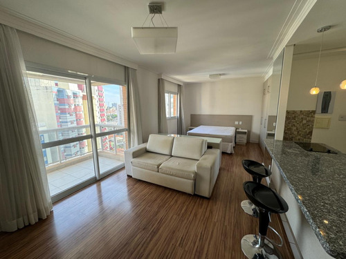 Apartamento Excelente - Andar Alto - 47 M² - 1 Vaga - Mobiliado