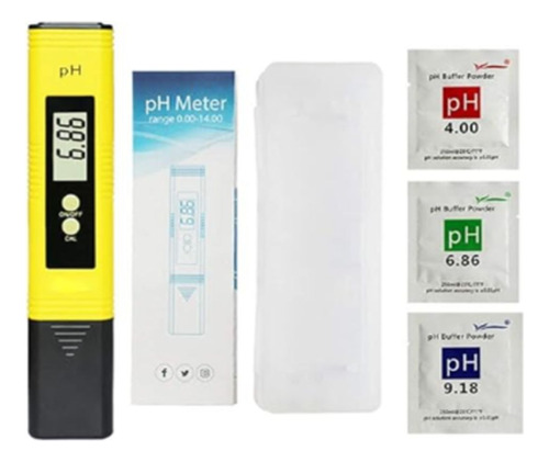 Ph Meter Rango 0.00 - 14.00