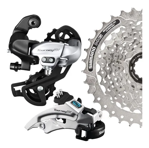Kit Shimano Tourney Tx800 Mtb 3x8v 24v C mbios Cassete 34d