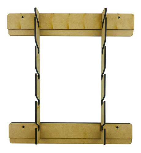 Imagen 3 de 10 de Perchero Organizador Porta Gorras Colgar Pared 10 Espacios
