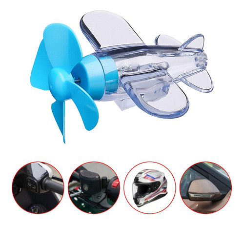 Luz De Noche Para Coche Viento, Adorno Fácil Azul