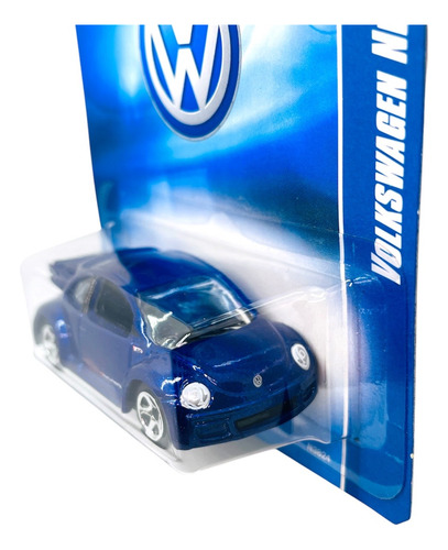 Hot Wheels Vw Beetle Cup Con Blister Protector Escala 1:64 Azul