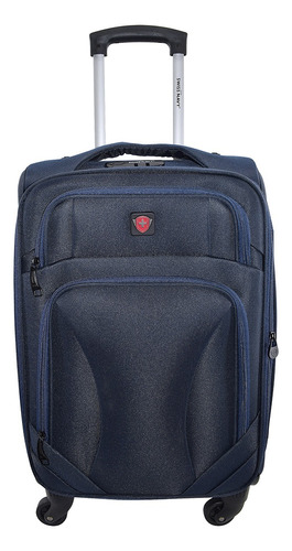 Maleta Swiss Navy® Lema, Blanda Grande 28 Inch Expandible Color Azul