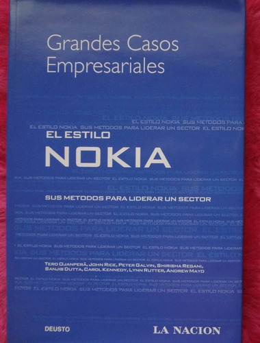 Grandes Casos Empresariales: El Estilo Nokia 