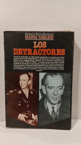 Los Detractores - Marta Lonardi - Cuenco De Plata 